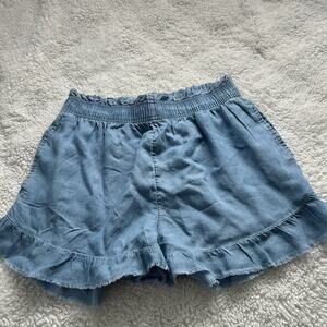 Aerie Shorts‎ NWT Womens Sz Small Blue Elastic Waist Casual Ladies